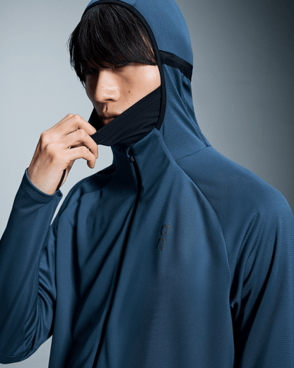 On Climate Zip Hoodie Denim