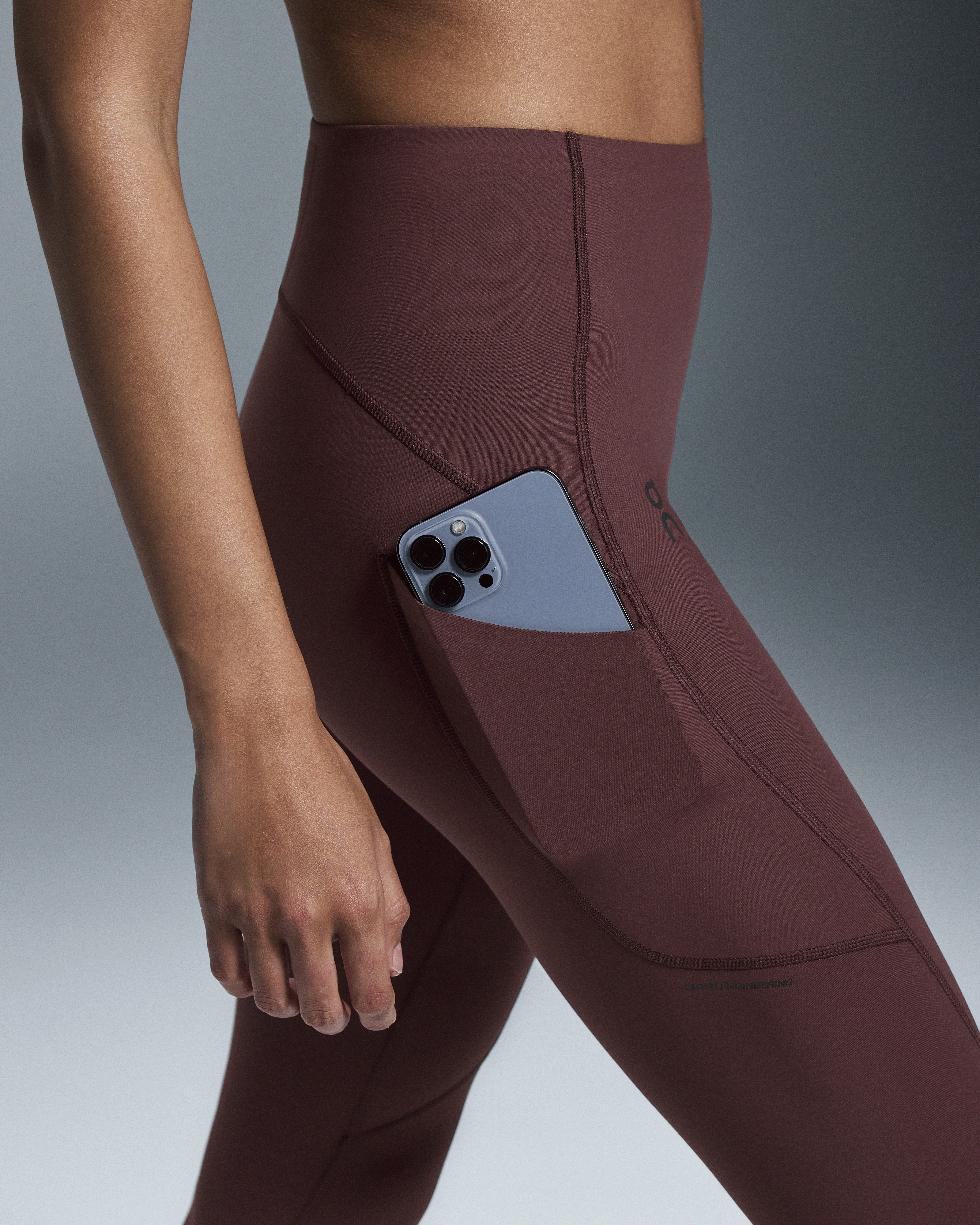 On Movement Tights Long Mulberry (Women'S)