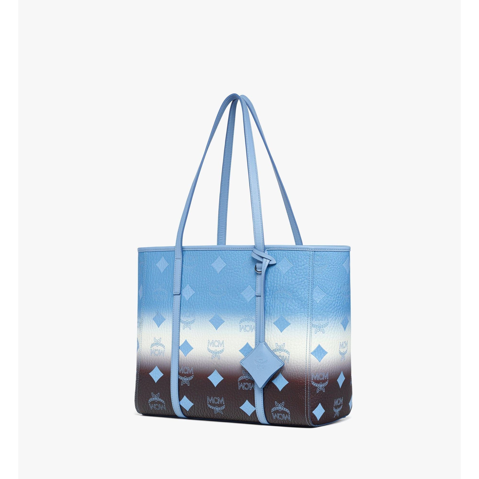 MCM Medium Toni Top-Zip Shopper in Gradation Visetos
