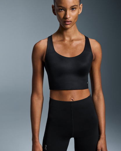 on train bra longline Black (Women's)