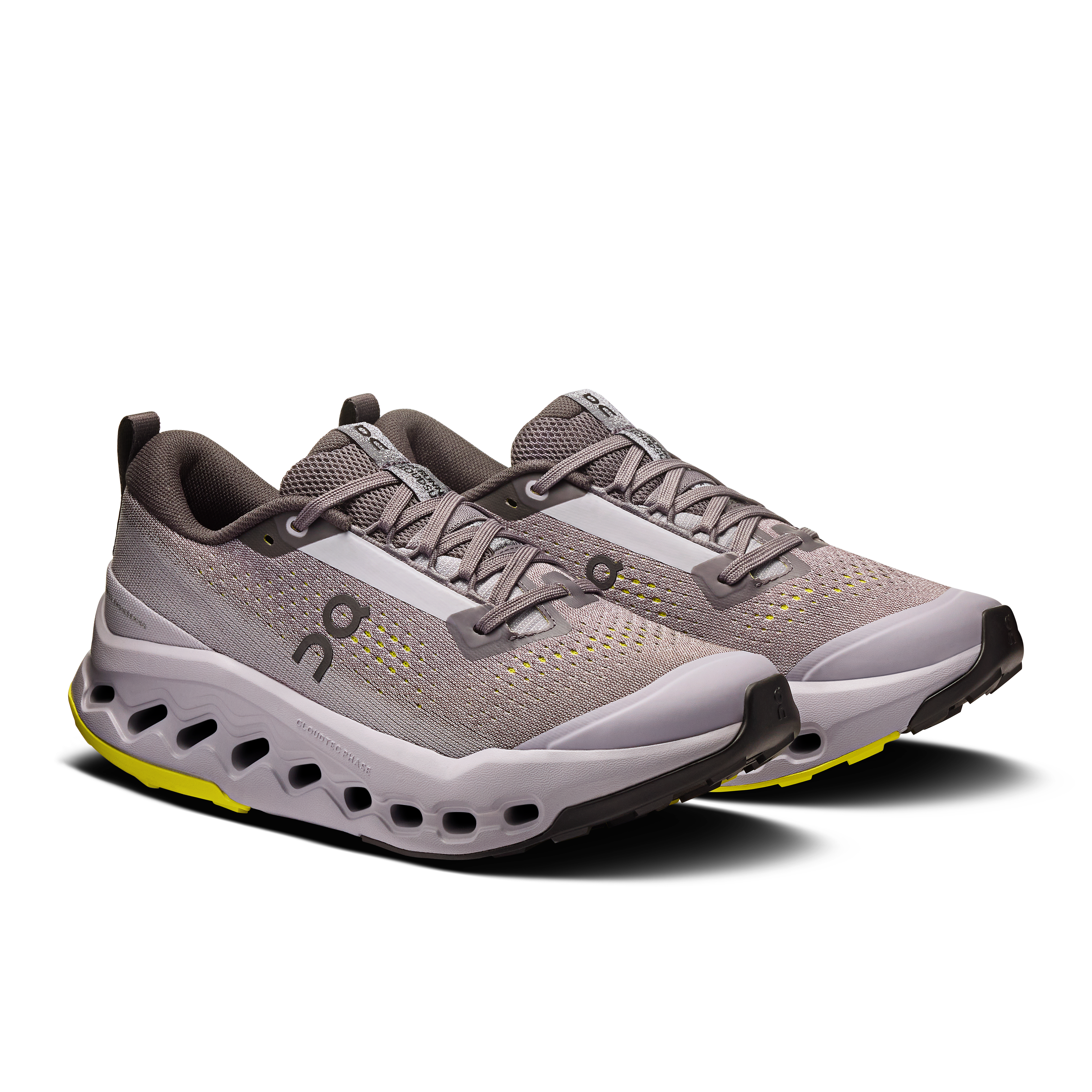 on running cloudsurfer trail 2 iron running lilac (women's)