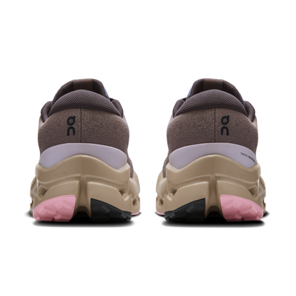 on running cloudsurfer trail 2 waterproof cinder desert (women's)