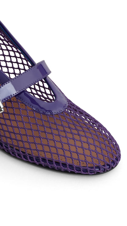 Alaïa Mary Janes 55 In Fishnet