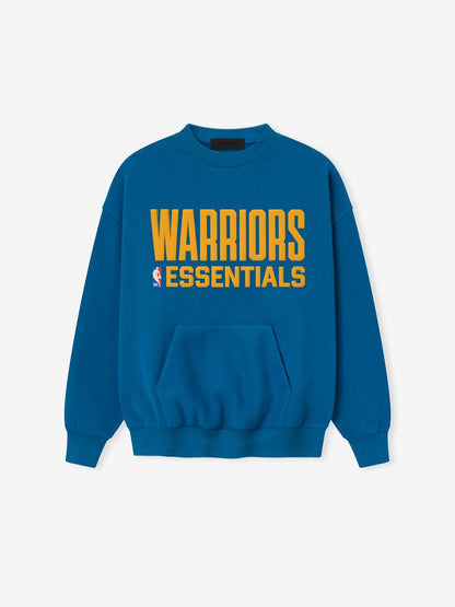 Essentials Warriors Sport Crewneck Blue Sapphire
