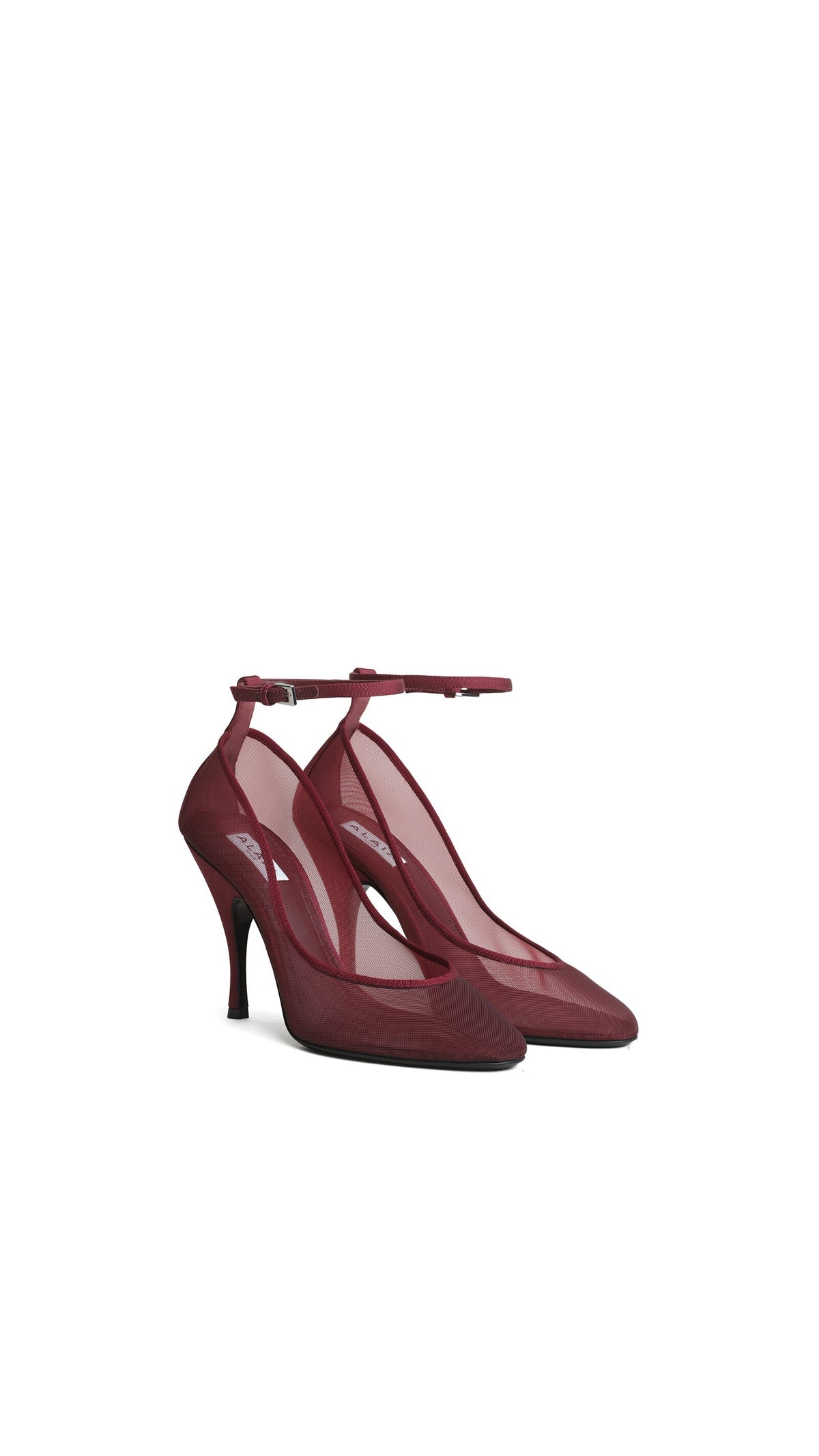 Alaïa Strappy Pumps In Mesh