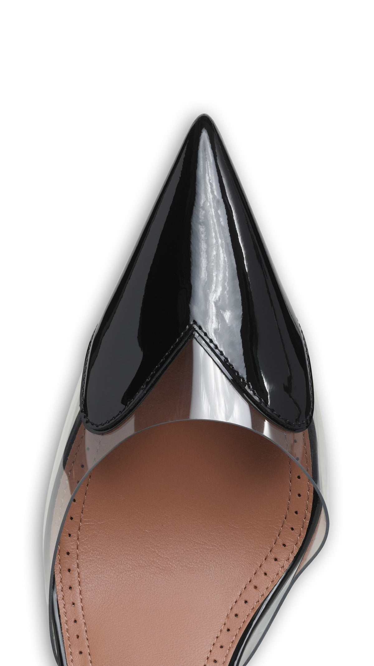 Alaïa Le Cœur Wedge Mules In Patent Leather