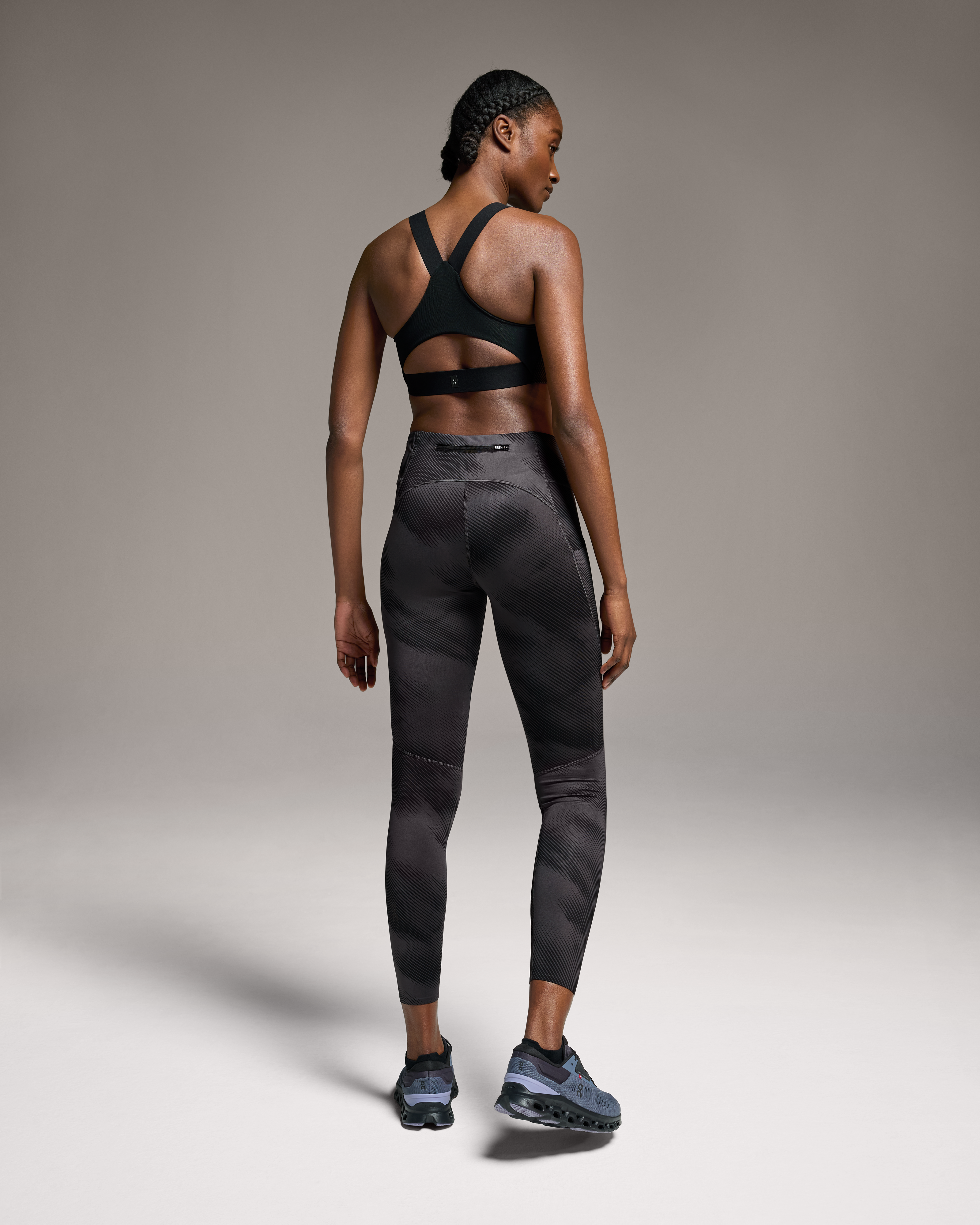On Performance Graphic Tight Shadow | Black (Women'S)