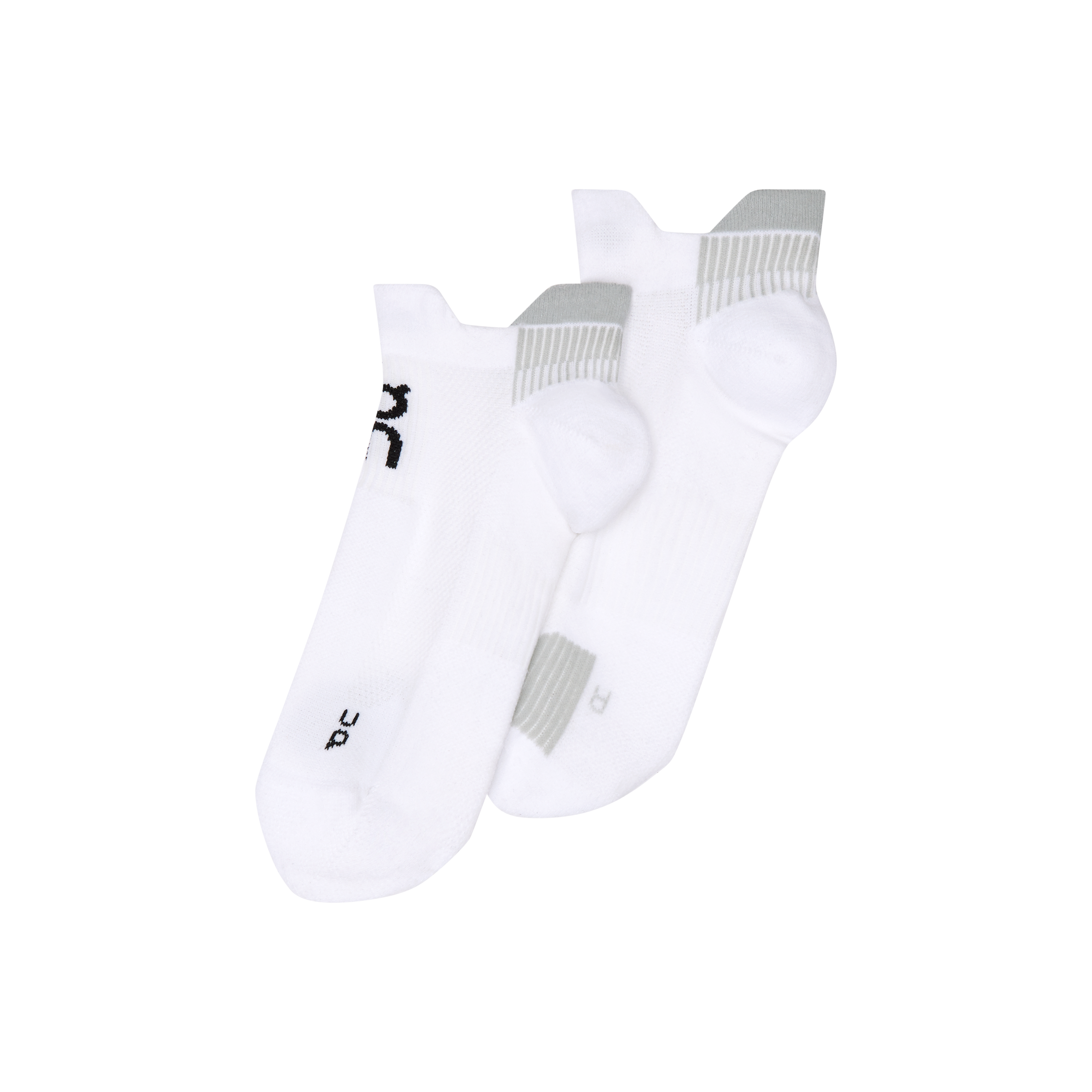 On Performance Run Sock Low White | Glacier