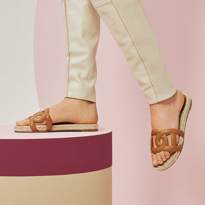  Hermes Famosa Espadrille Naturel