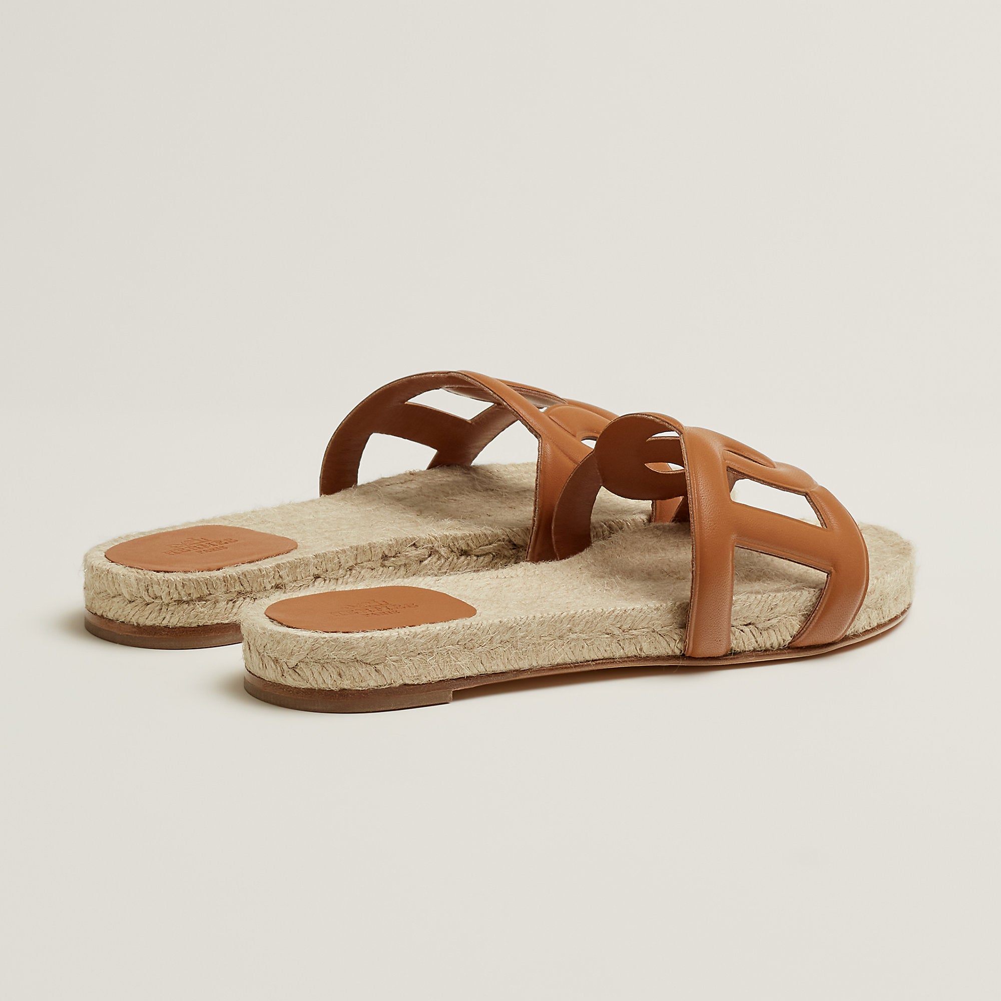  Hermes Famosa Espadrille Naturel