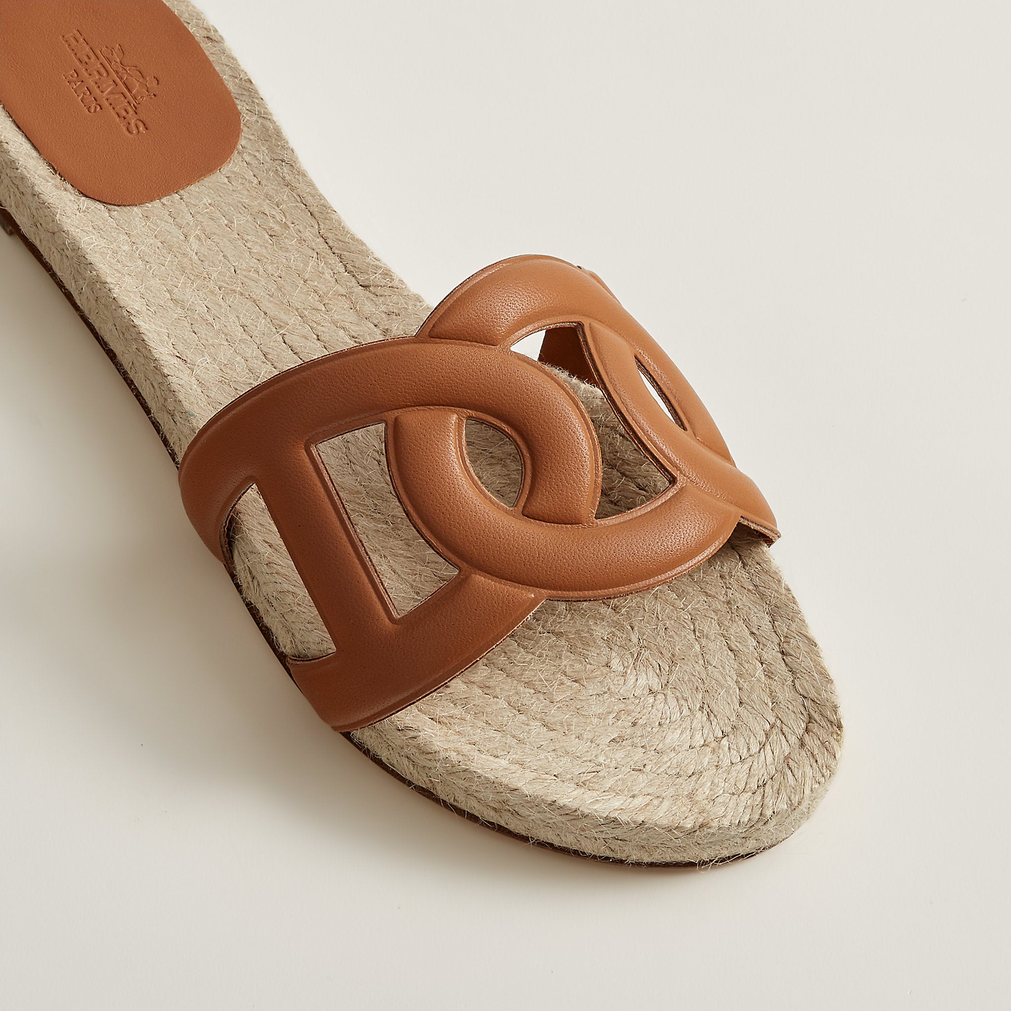  Hermes Famosa Espadrille Naturel
