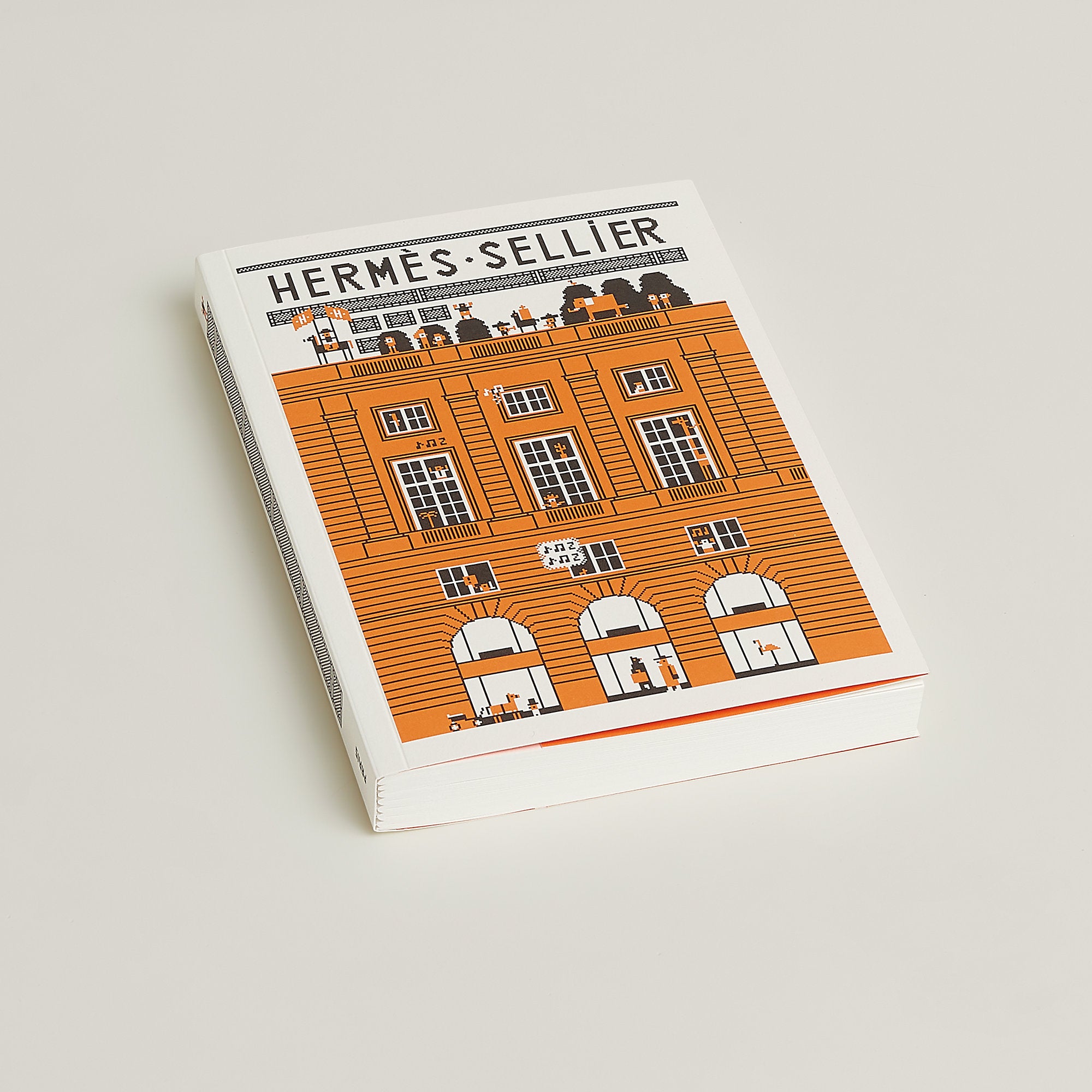  Hermes Faubourg Blank Notebook Neutre