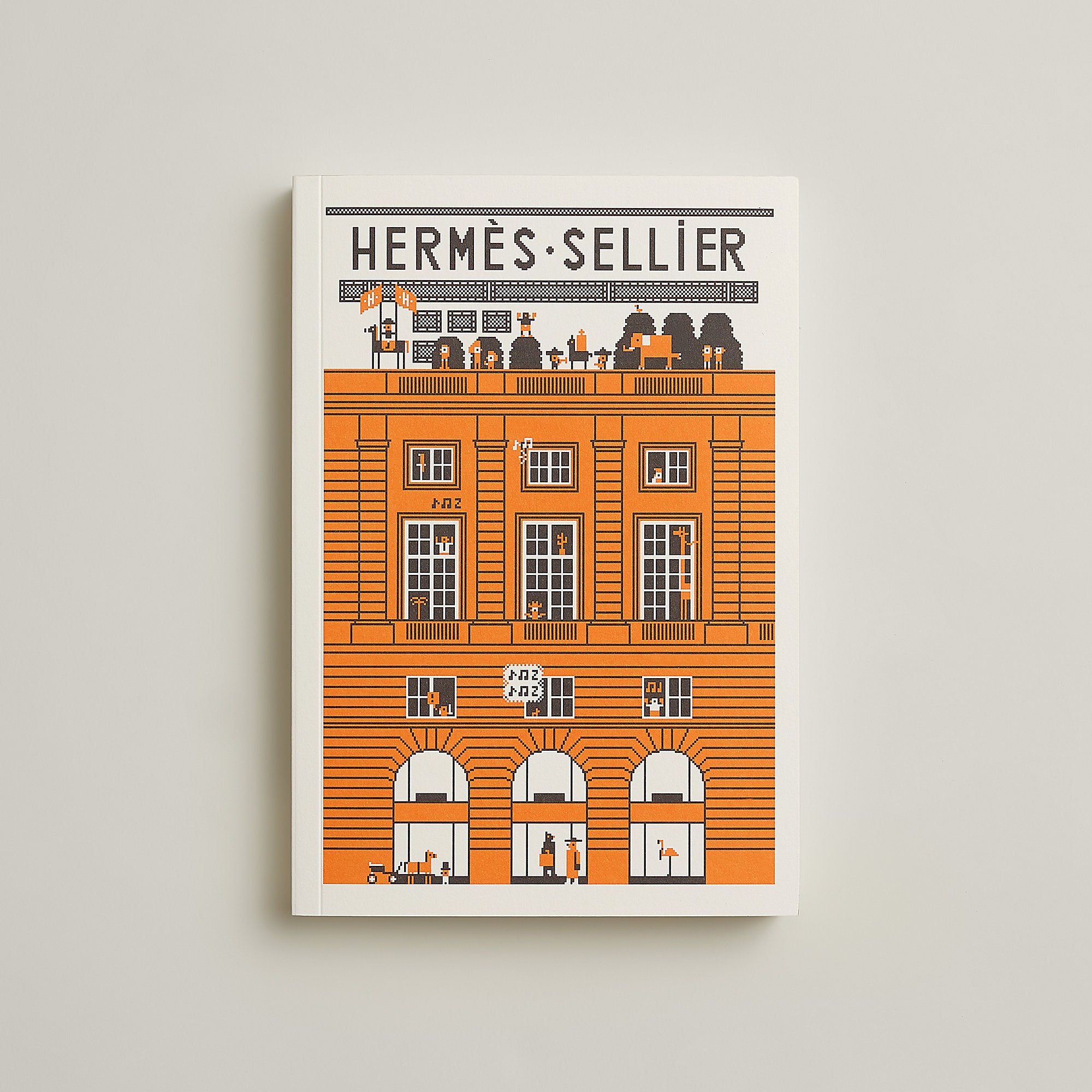  Hermes Faubourg Blank Notebook Neutre