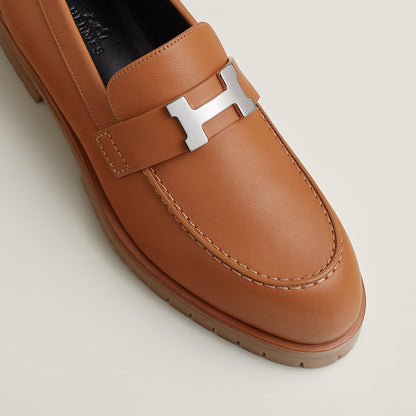  Hermes Faubourg Loafer Naturel