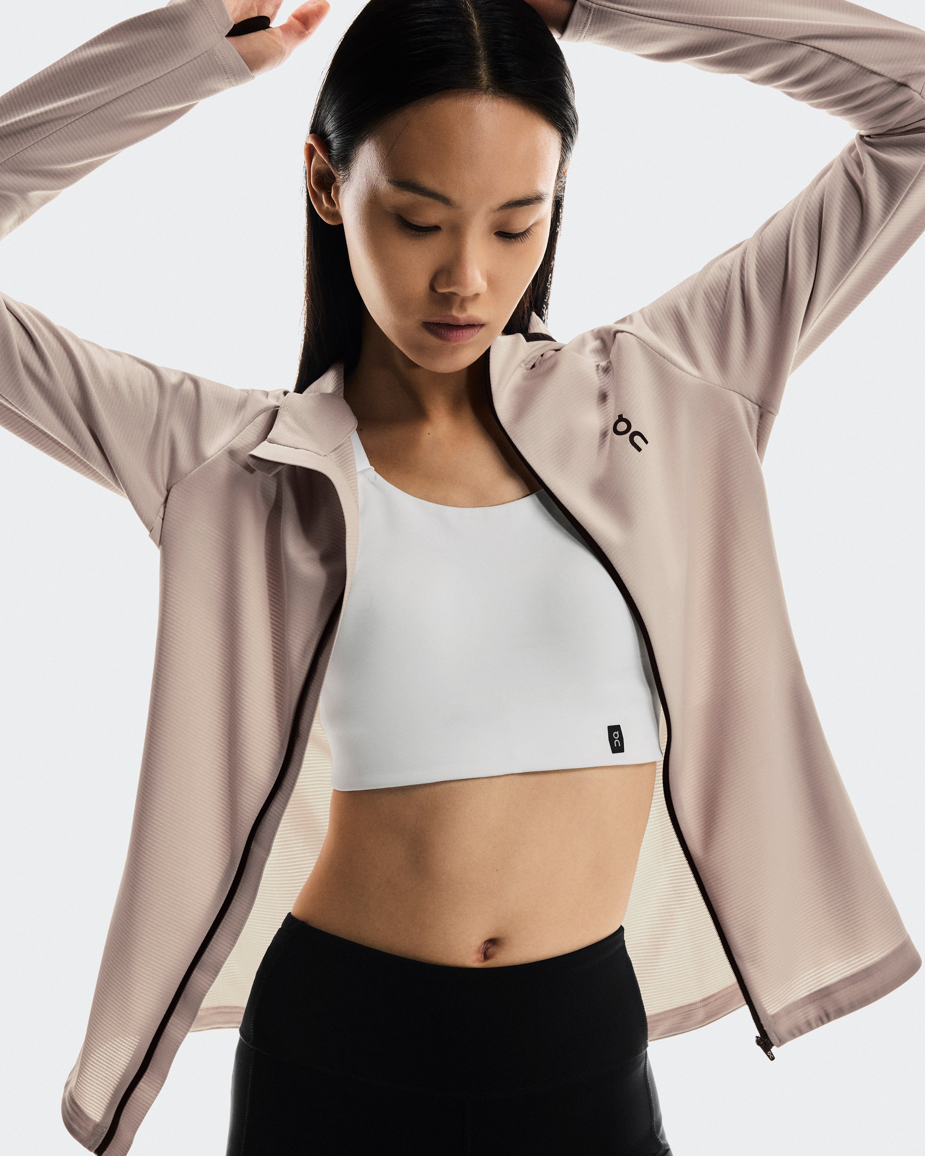 On Climate Zip Hoodie Cinder (Women'S)