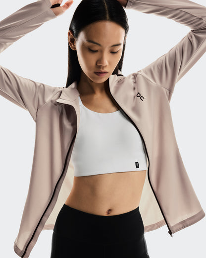 On Climate Zip Hoodie Cinder (Women'S)