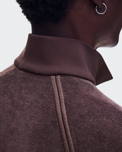 On Courtside Pullover Terry Mulberry