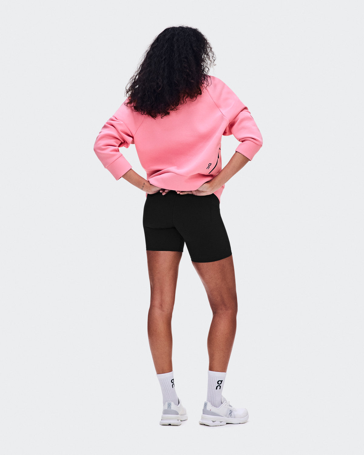 On Focus Tech Crew Magnolia (Women'S)