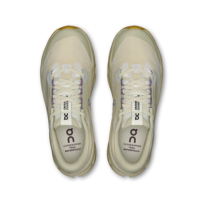 On Cloudsurfer Trail 2 Waterproof Ghost Chalk (Women'S)