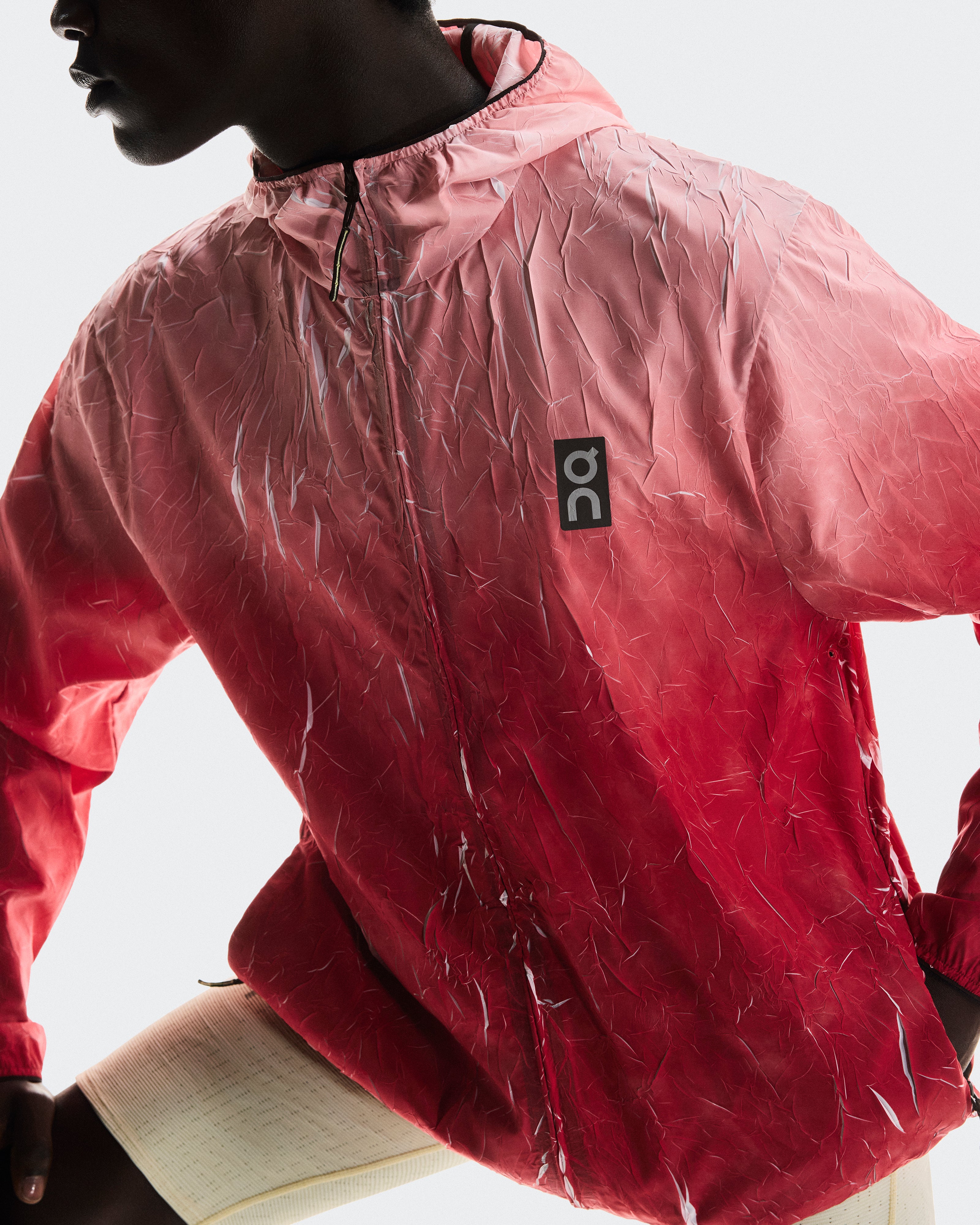 On Pace Run Jacket Red