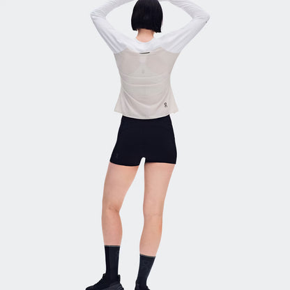 On Performance Long-T White | Silver (Women'S)