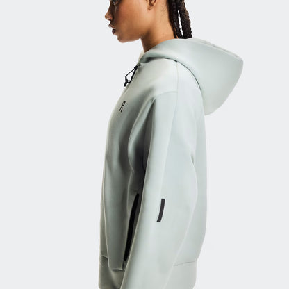 On Focus Tech Zip Hoodie Mineral (Women'S)