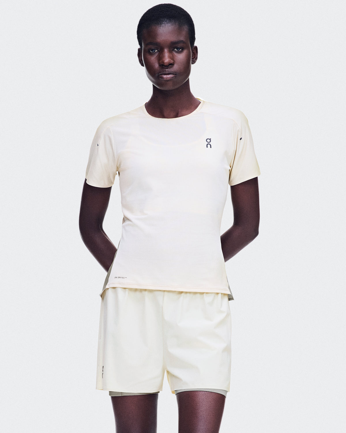 On 3" Performance 2/1 Shorts Hare | Brume (Women'S)