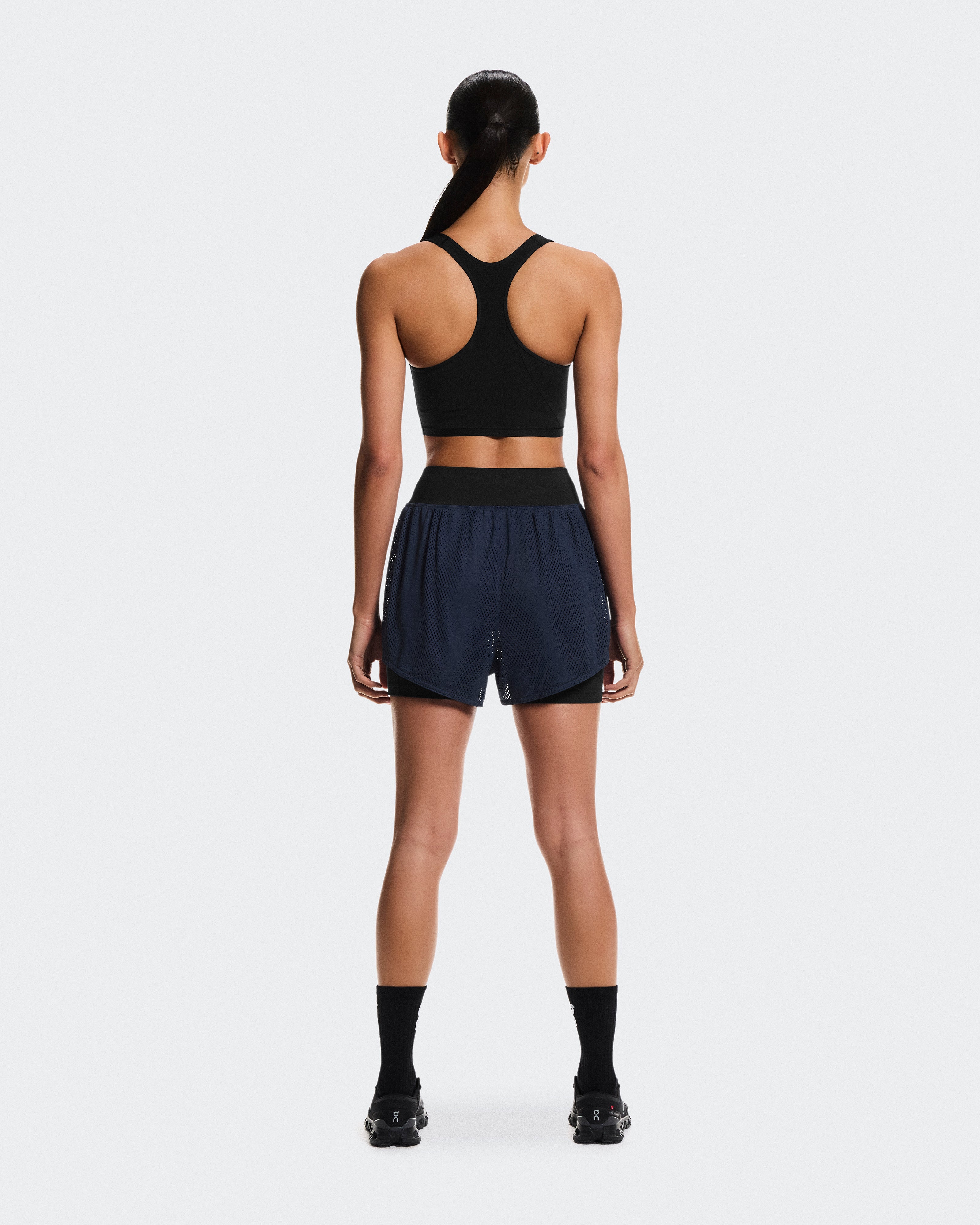On Train Volt 2-In-1 Shorts Navy (Women'S)