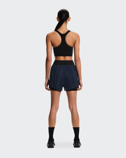 On Train Volt 2-In-1 Shorts Navy (Women'S)