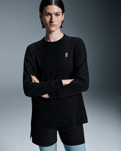 On Club Long-T Black (Women's)