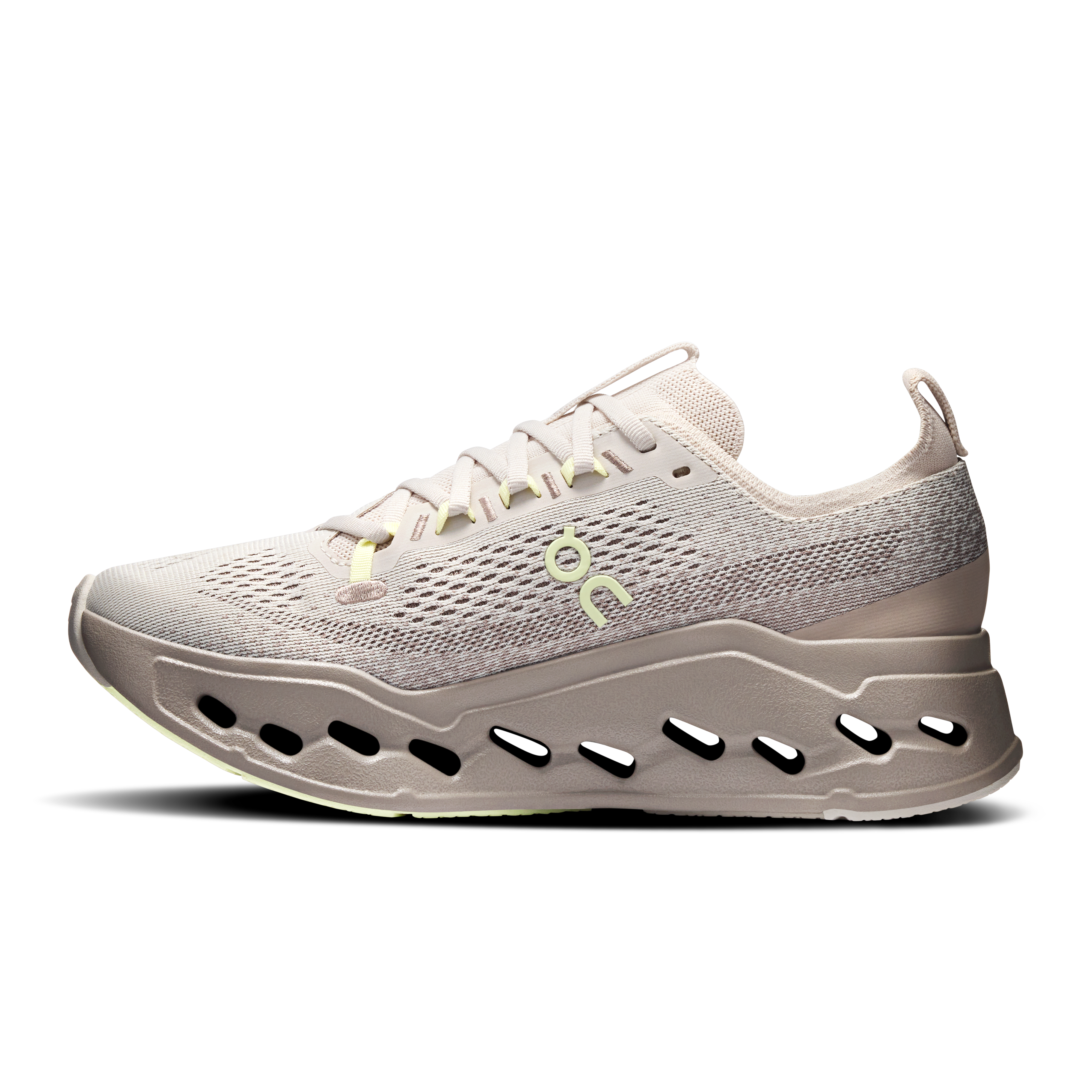 On Cloudsurfer Max Pelican Limelight (Women'S)