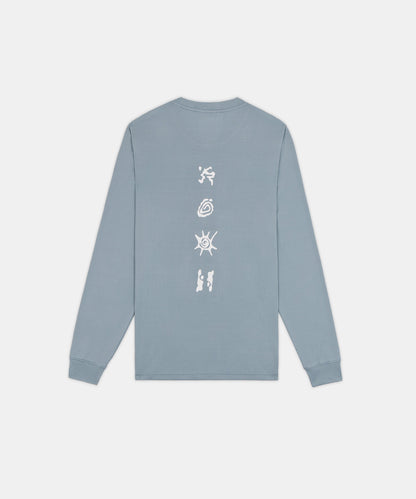 Bandit Mens Micromesh Long Sleeve Tranquil Blue