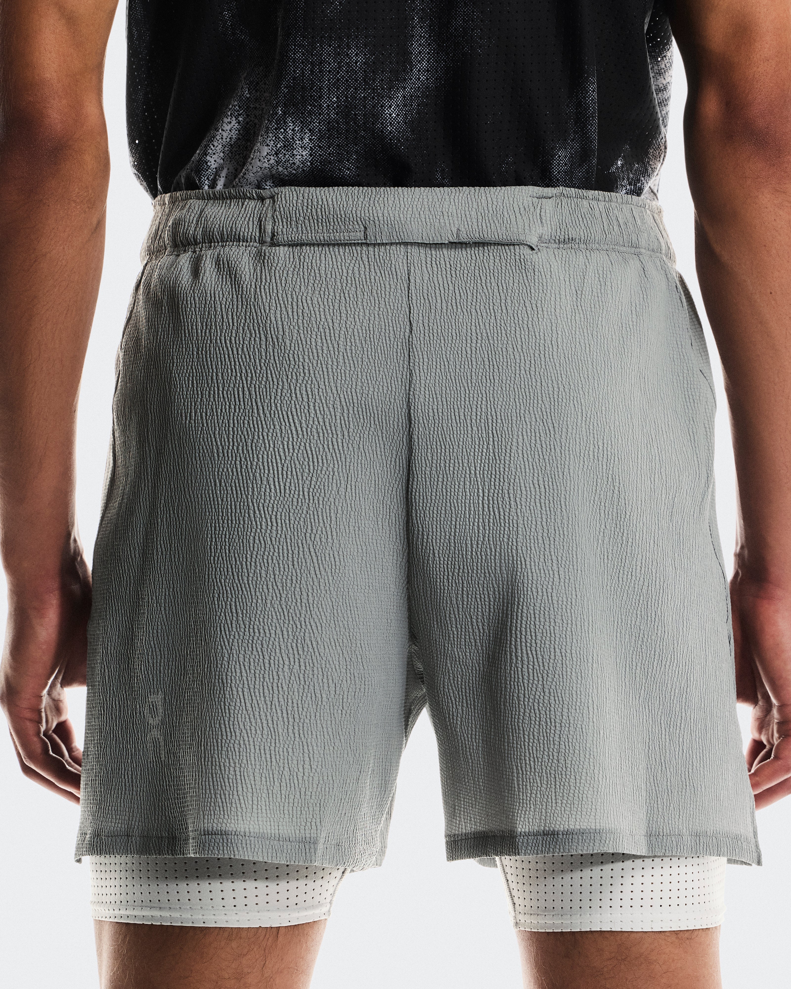 On Pace Shorts Apollo | Glacier