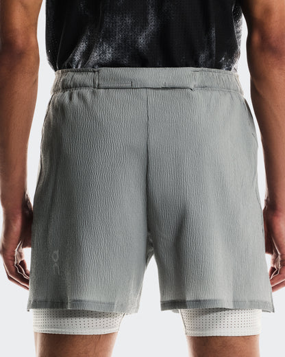 On Pace Shorts Apollo | Glacier