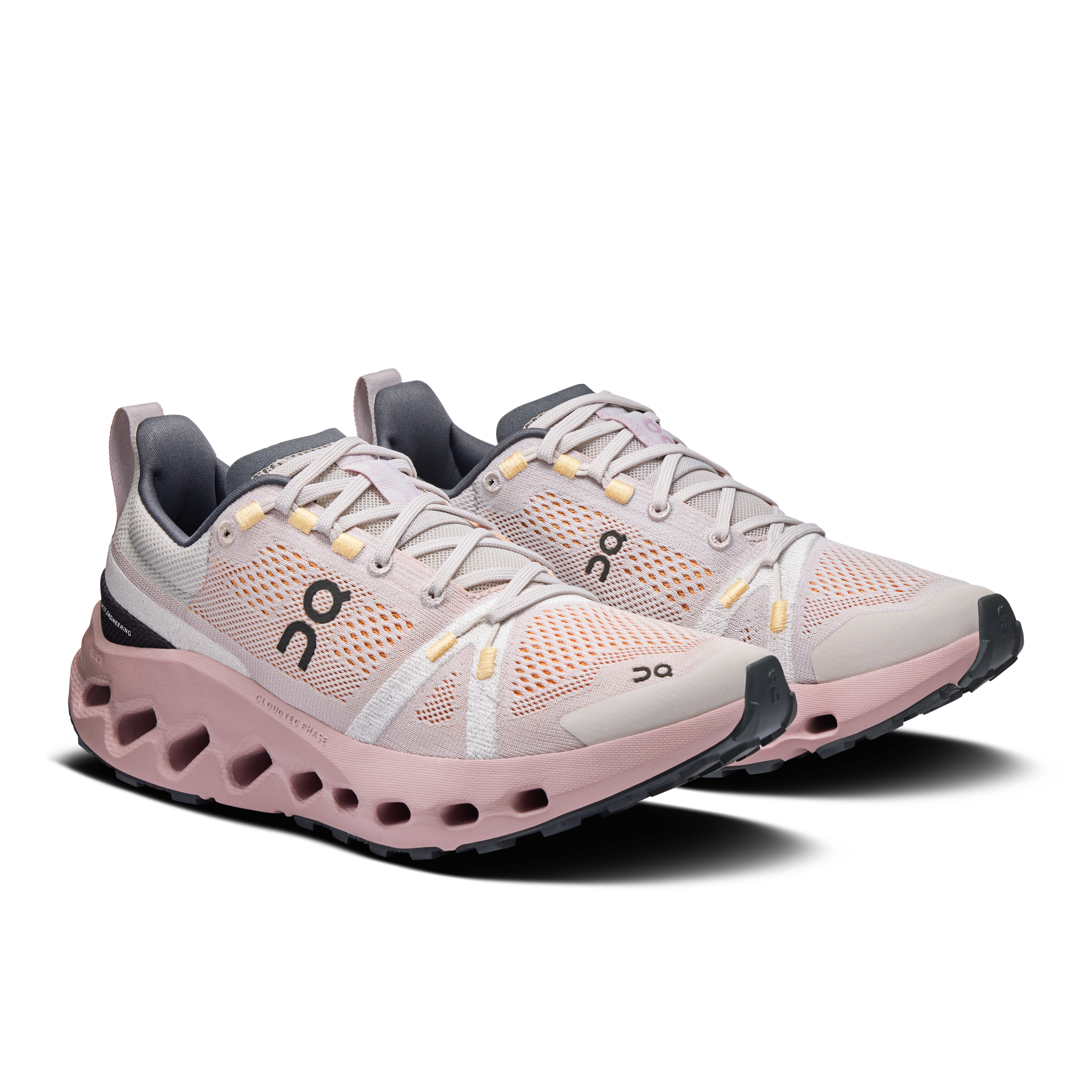 on running cloudsurfer trail silver mauve (women's)