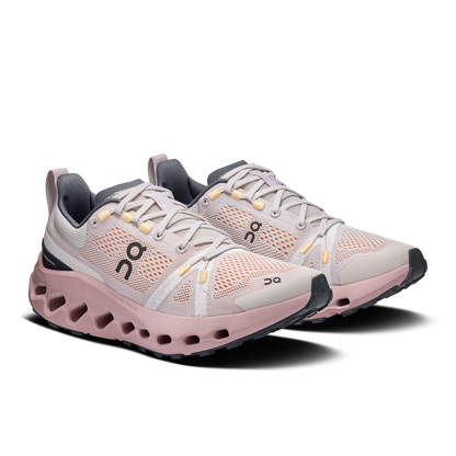 on running cloudsurfer trail silver mauve (women's)