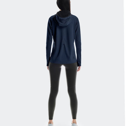 On Climate Zip Hoodie Navy (Women'S)
