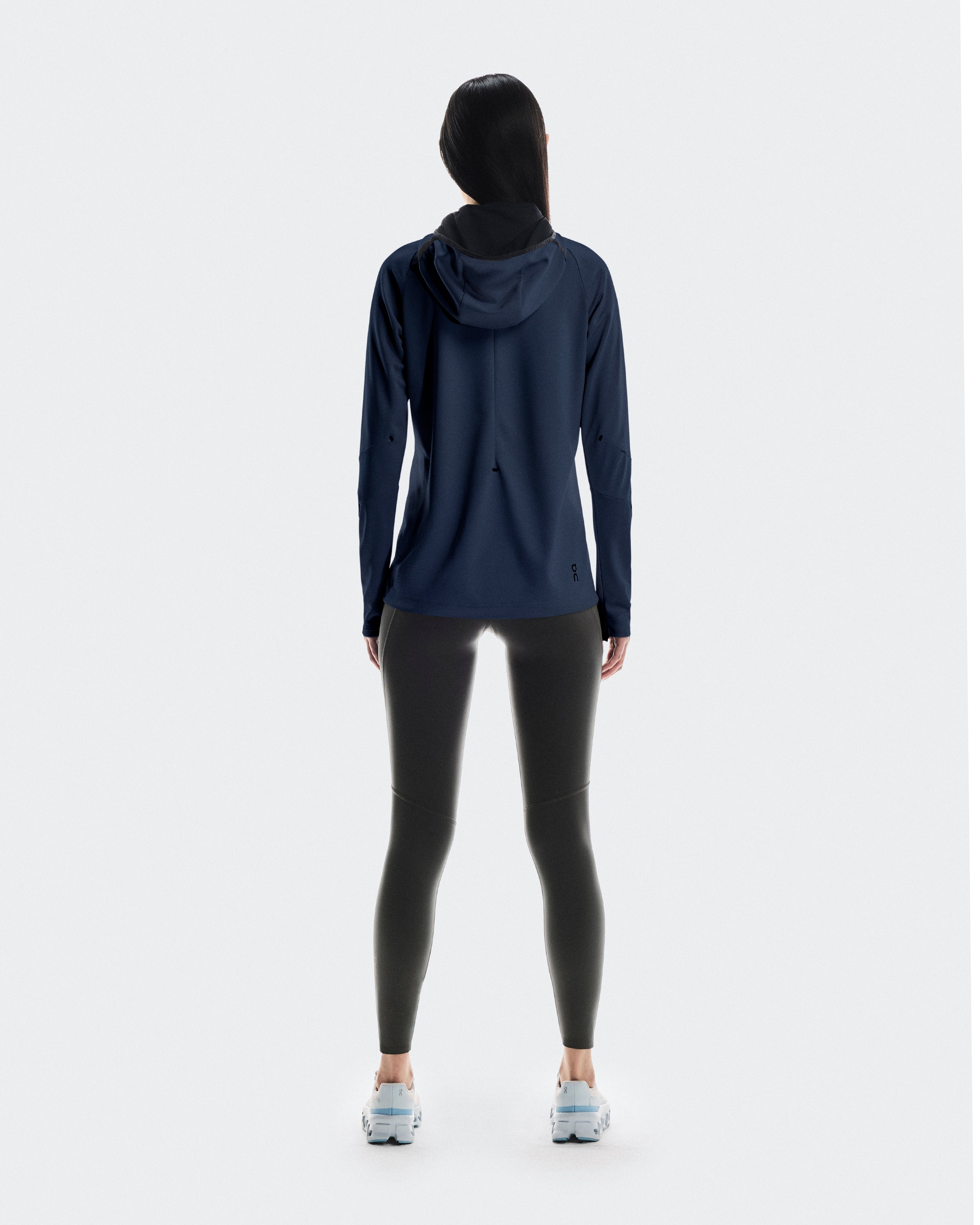 On Climate Zip Hoodie Navy (Women'S)