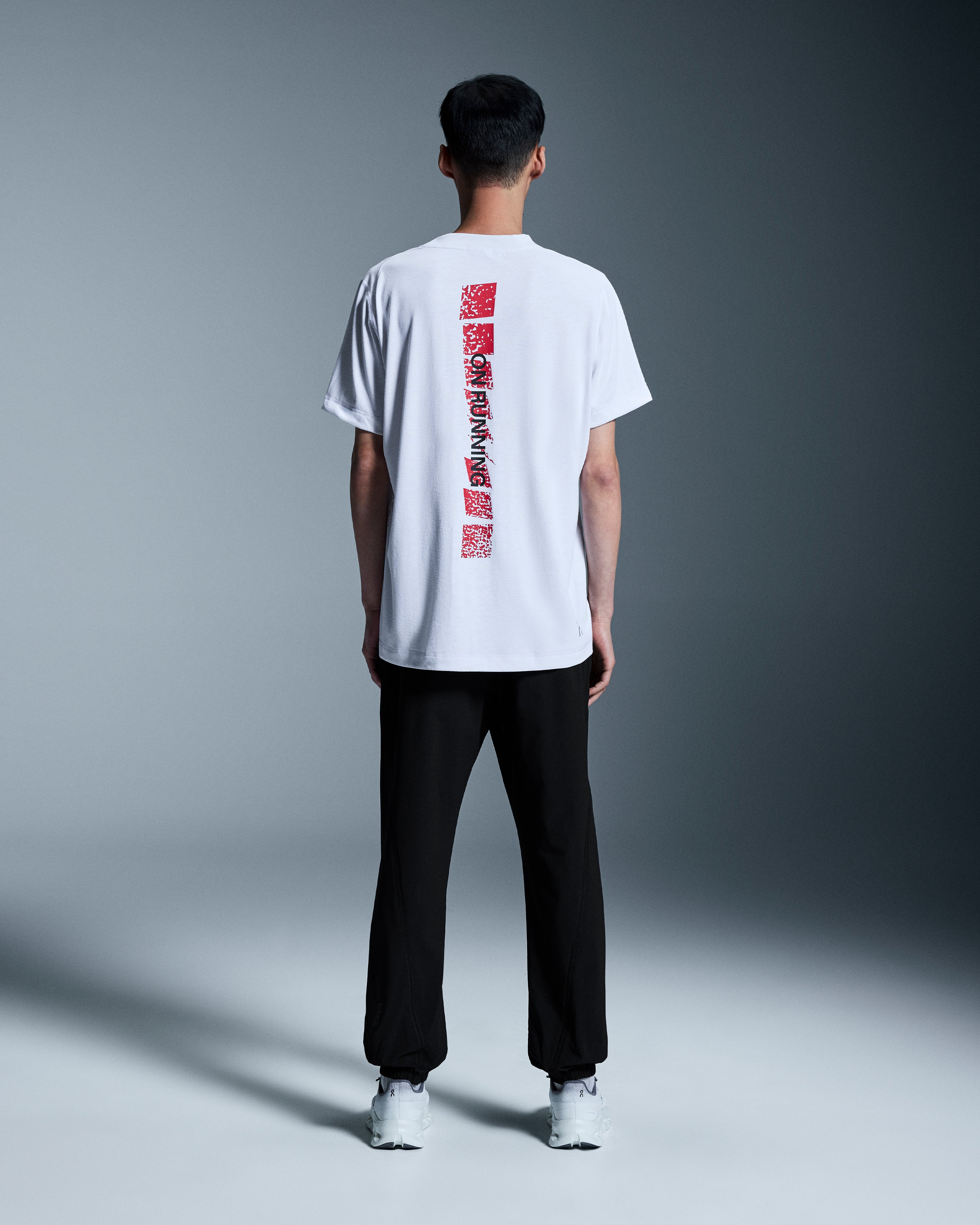 on train-t graphic White