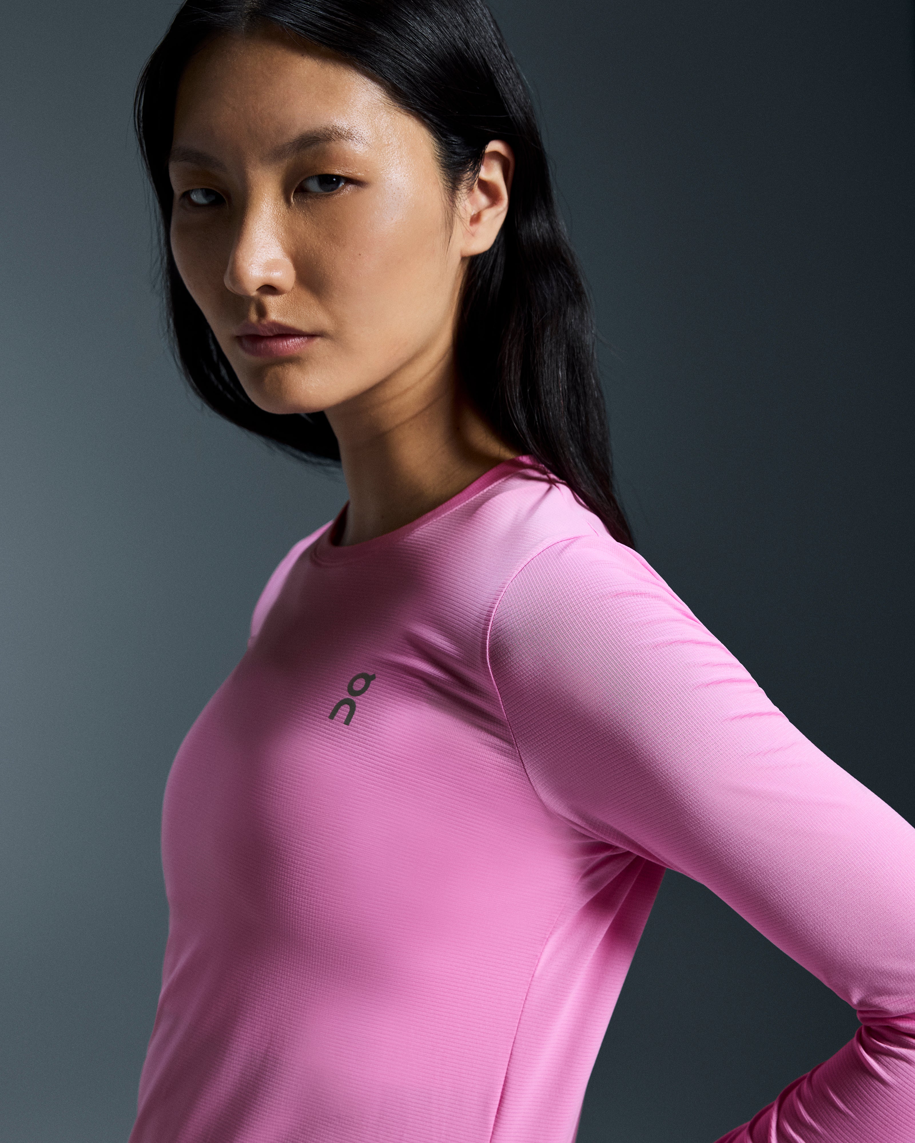 on core long-t Raspberry (Women's)