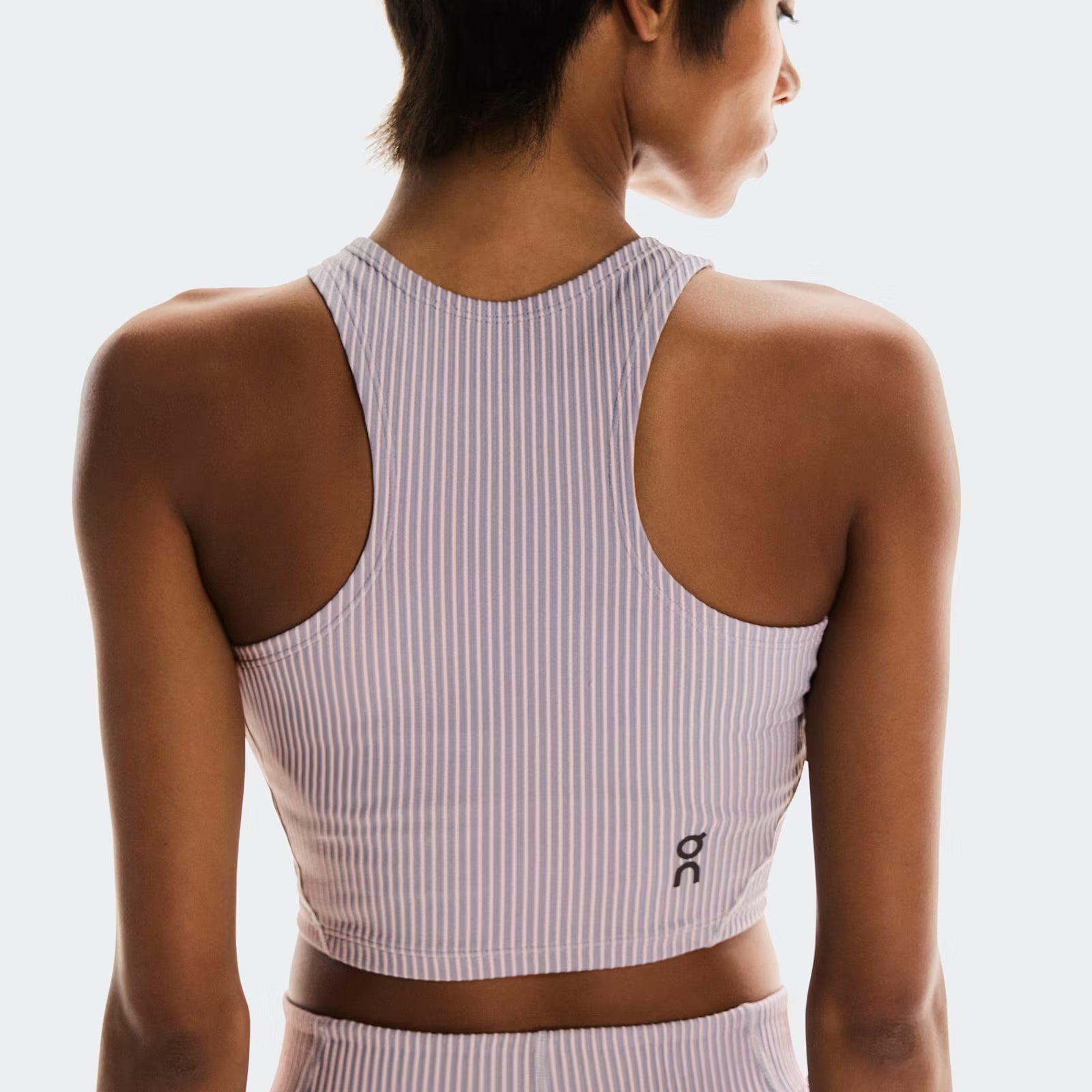 On All-Day Ribbed Crop Orchid | Lilac (Women'S)