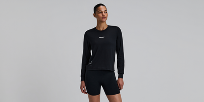 Bandit Womens Micromesh Long Sleeve Black