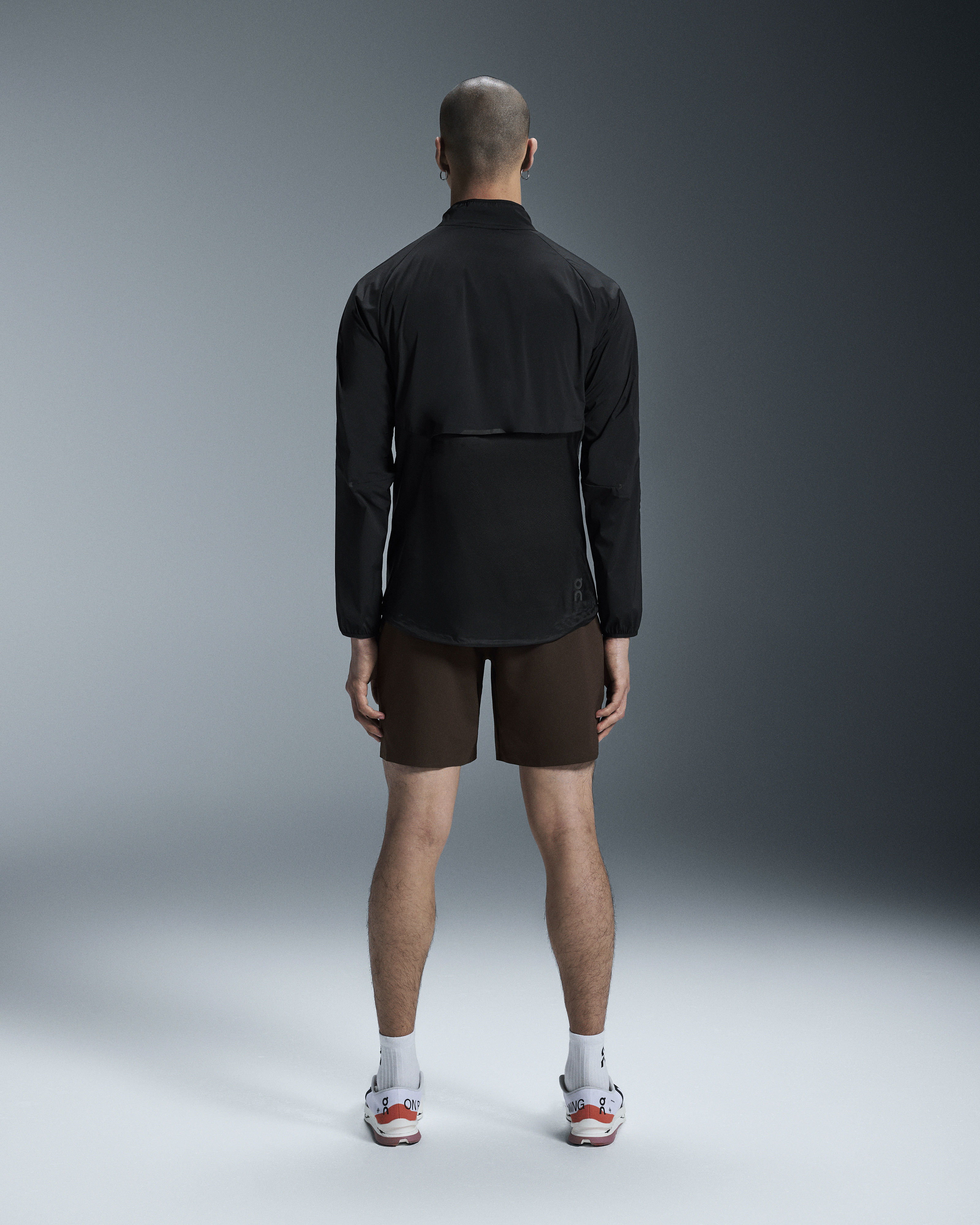 on lightweight shorts Ox | Black