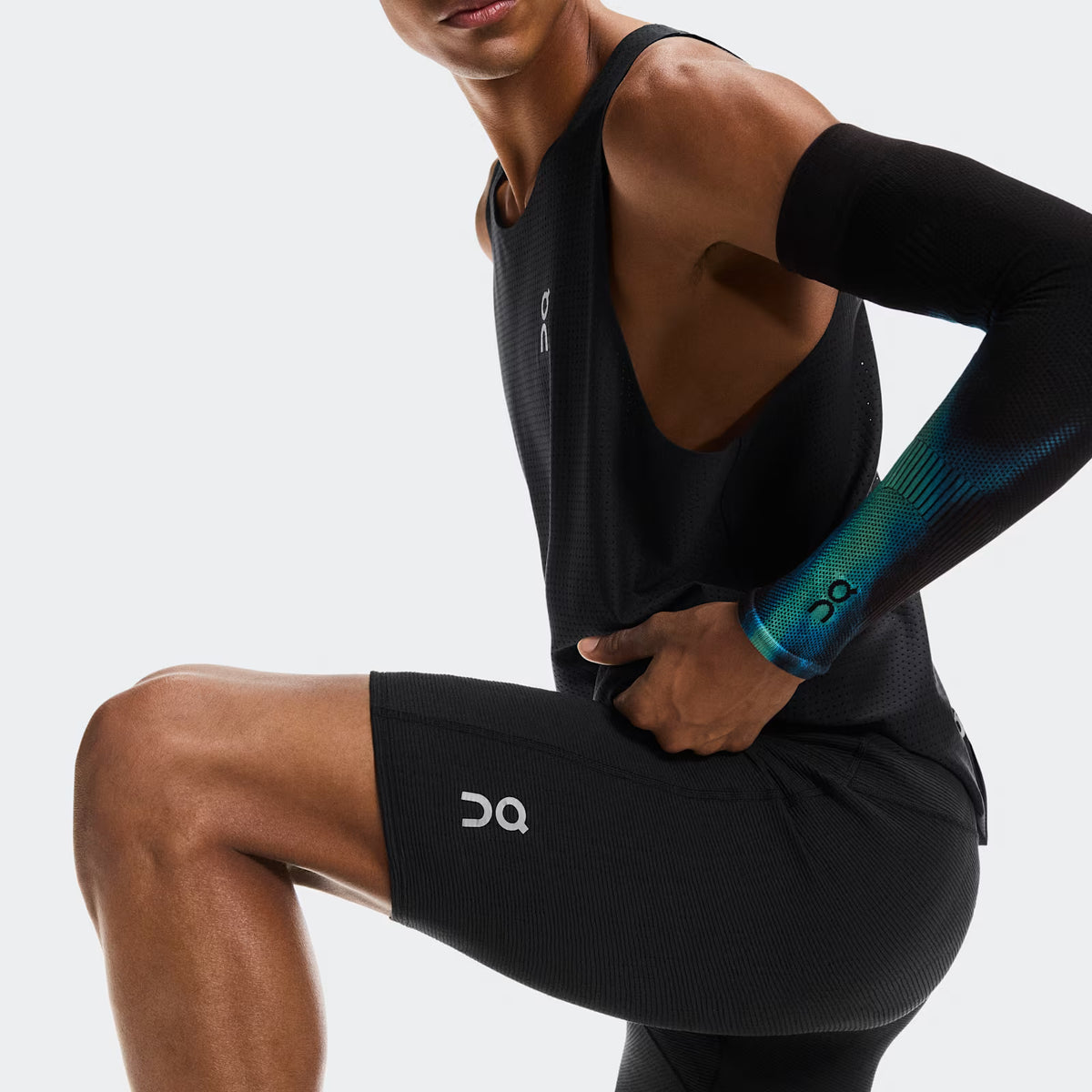 On Pace Tights Short Black | Black