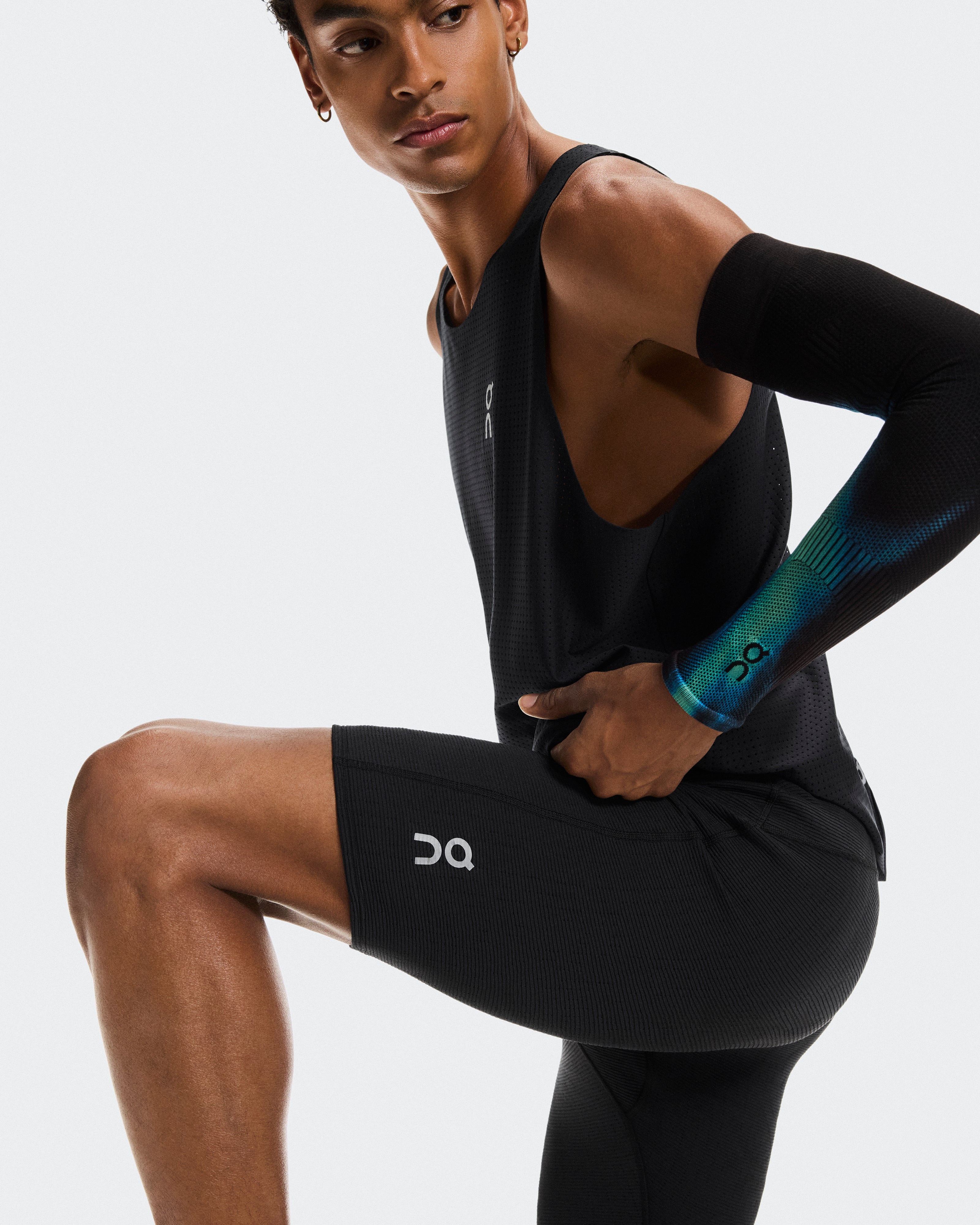 On Pace Tights Short Black | Black