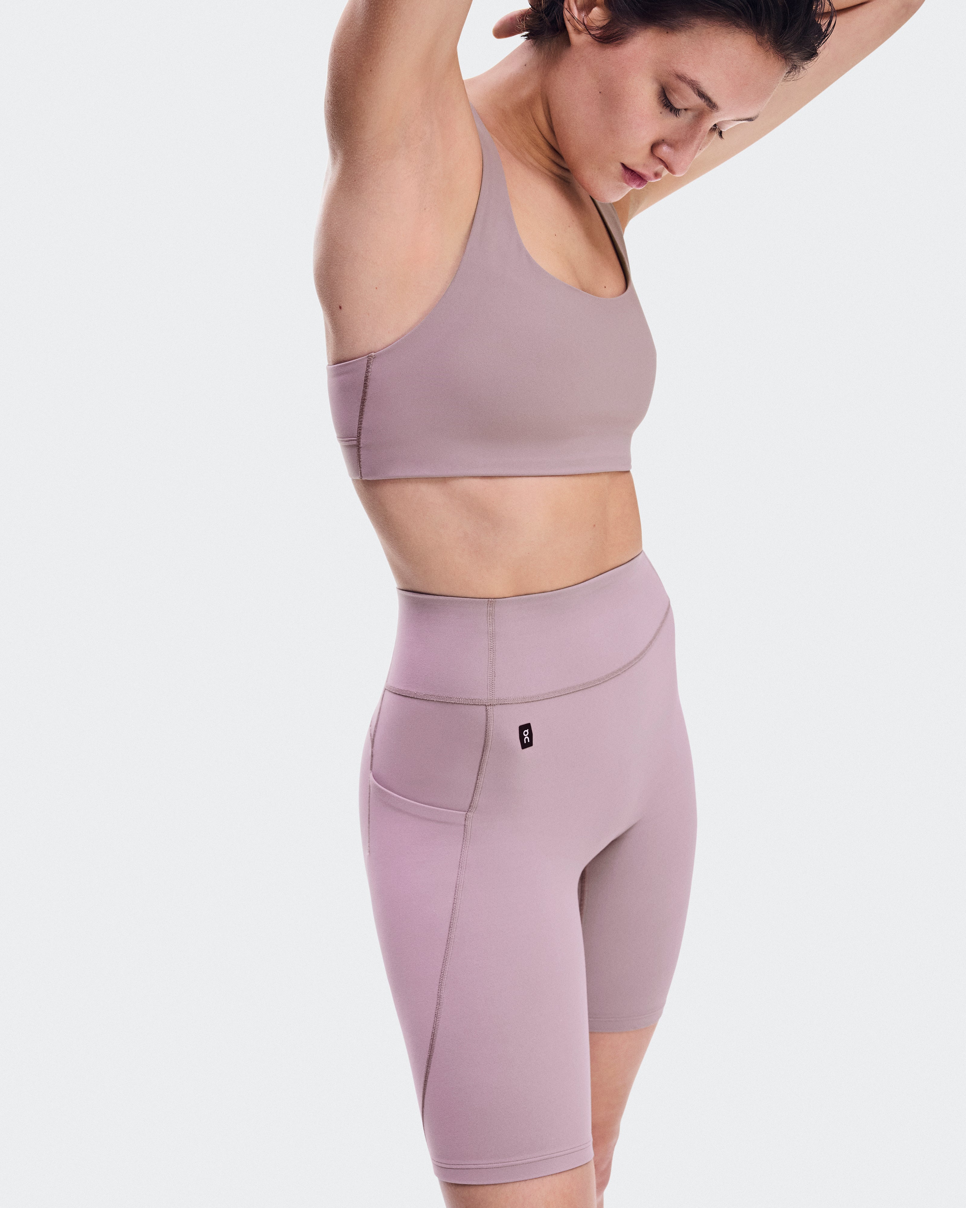 On Studio Leggings Short Heron (Women'S)
