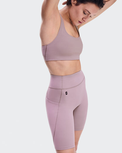 On Studio Leggings Short Heron (Women'S)