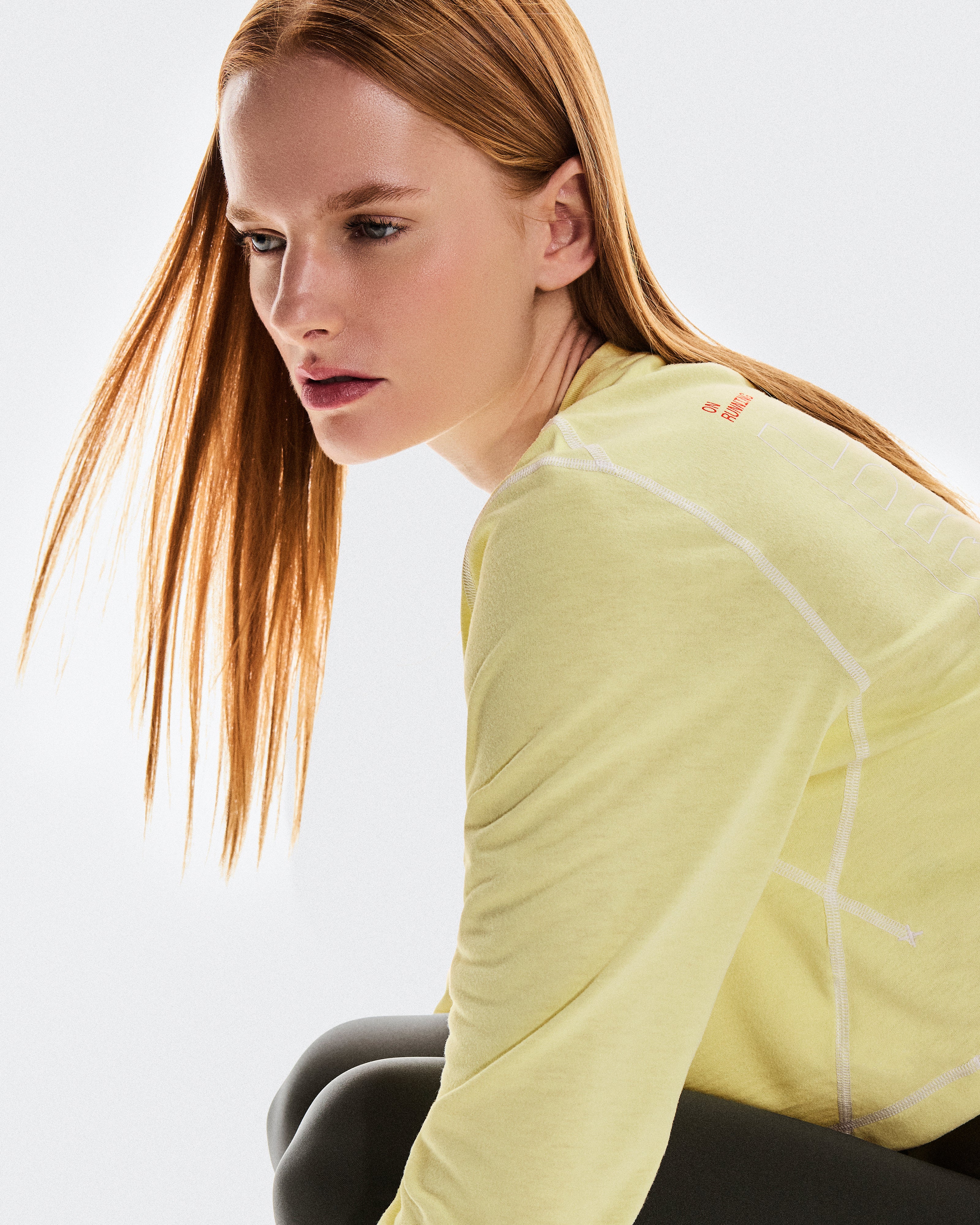 On Active Long-T Crop Graphic Hay (Women'S)