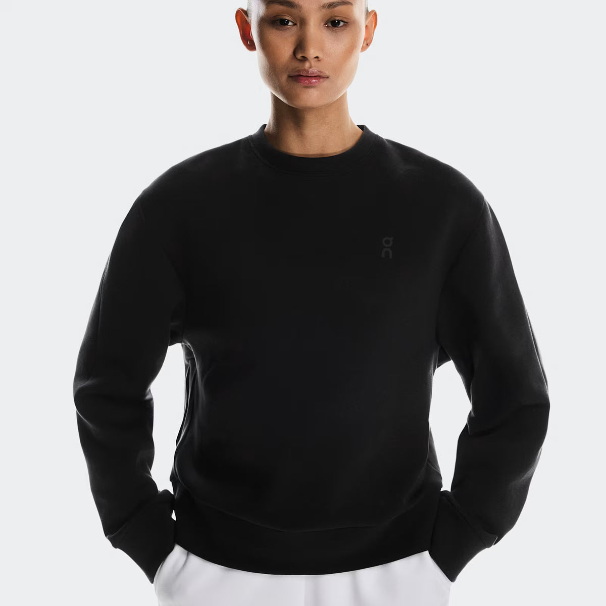 On Focus Tech Crew Black (Women'S)