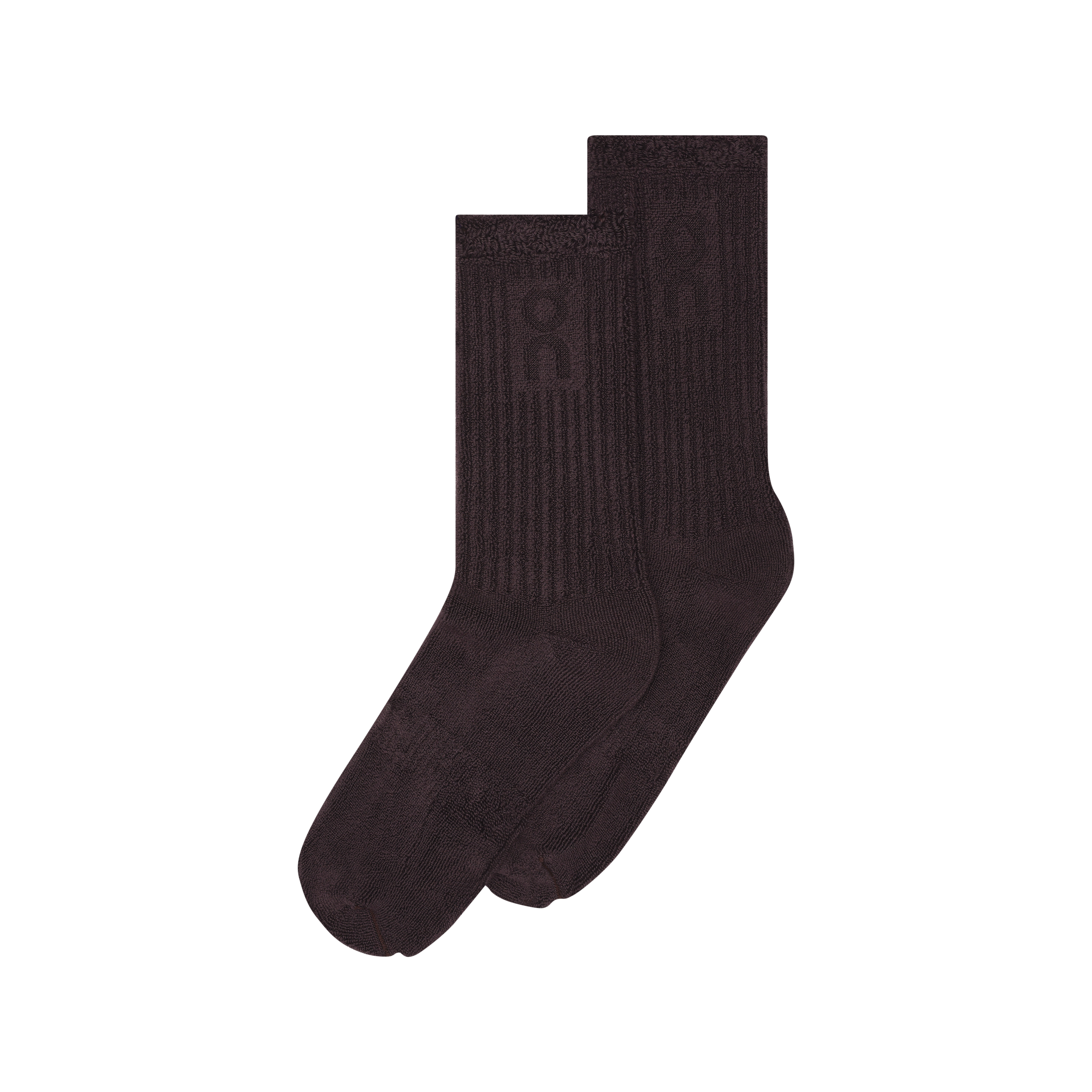 On Terry Sock High Pebble